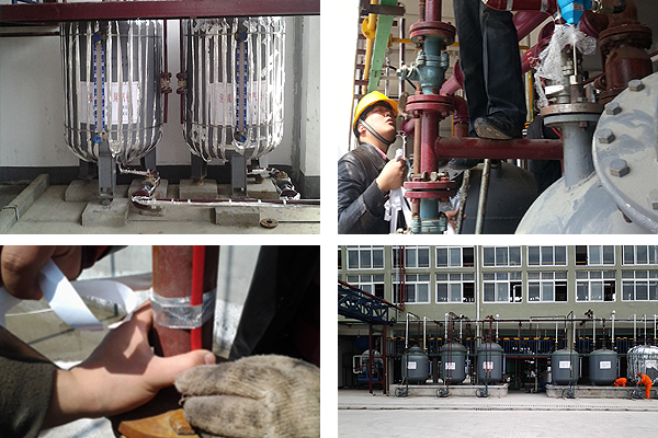 江蘇劍牌農(nóng)化公司罐體、管道電伴熱保溫系統(tǒng)