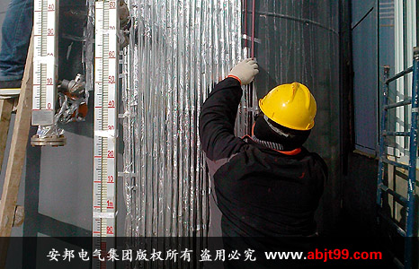 江蘇濱?；すI(yè)園硫酸儲罐電伴熱保溫(圖2)